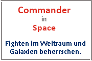 Online Spiele Hamburg-Elmsbüttel - Sci-Fi - Commander in Space